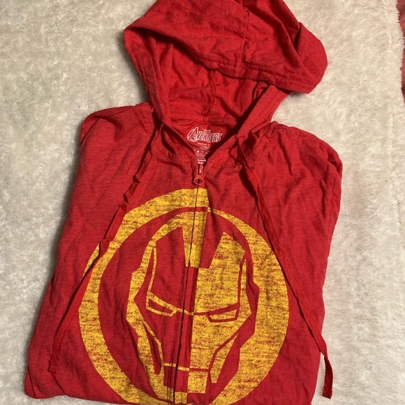 Disney Jackets & Blazers - iron man marvel zip up hoodie sweater